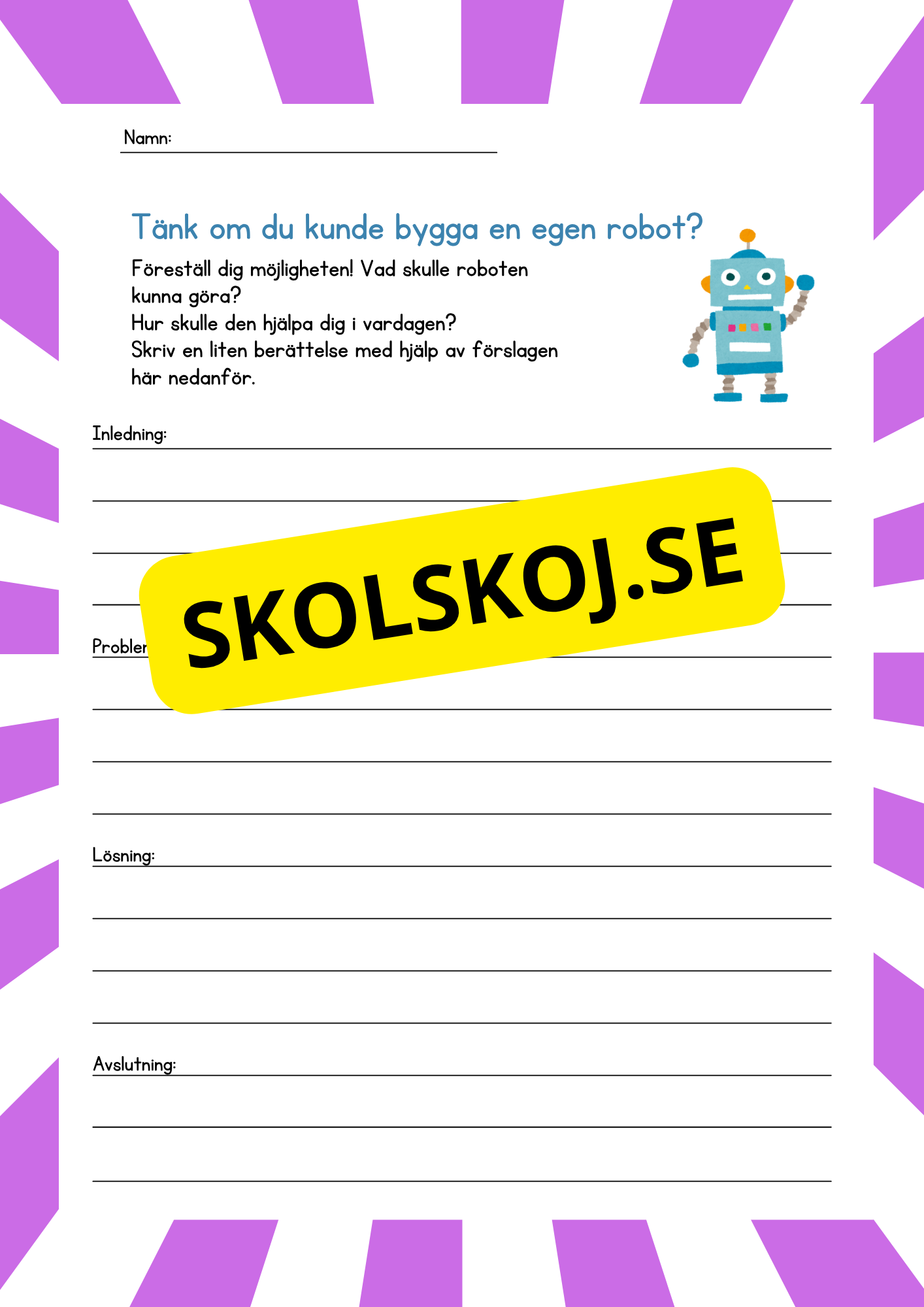 Tänk om – Små skriväventyr