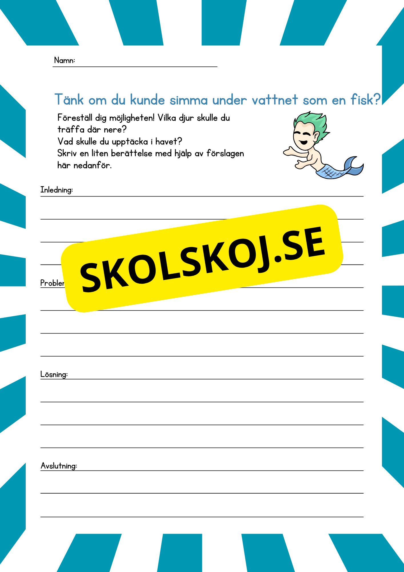 Tänk om – Små skriväventyr