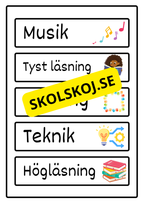 Tavelskyltar