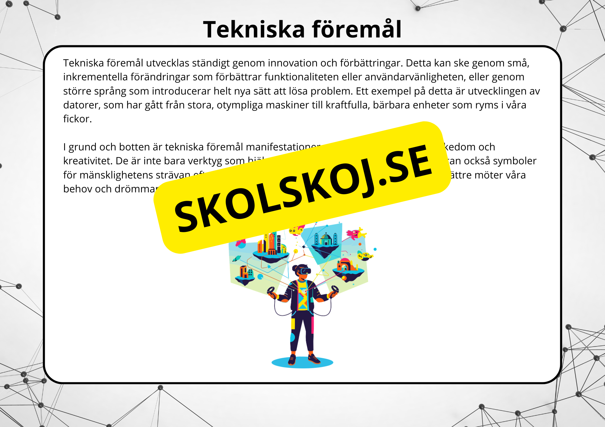 Teknikens värld - Interaktiv lektion (Blädderbok) - Årskurs 4 - 6