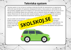 Teknikens värld - Interaktiv lektion (Blädderbok) - Årskurs 4 - 6