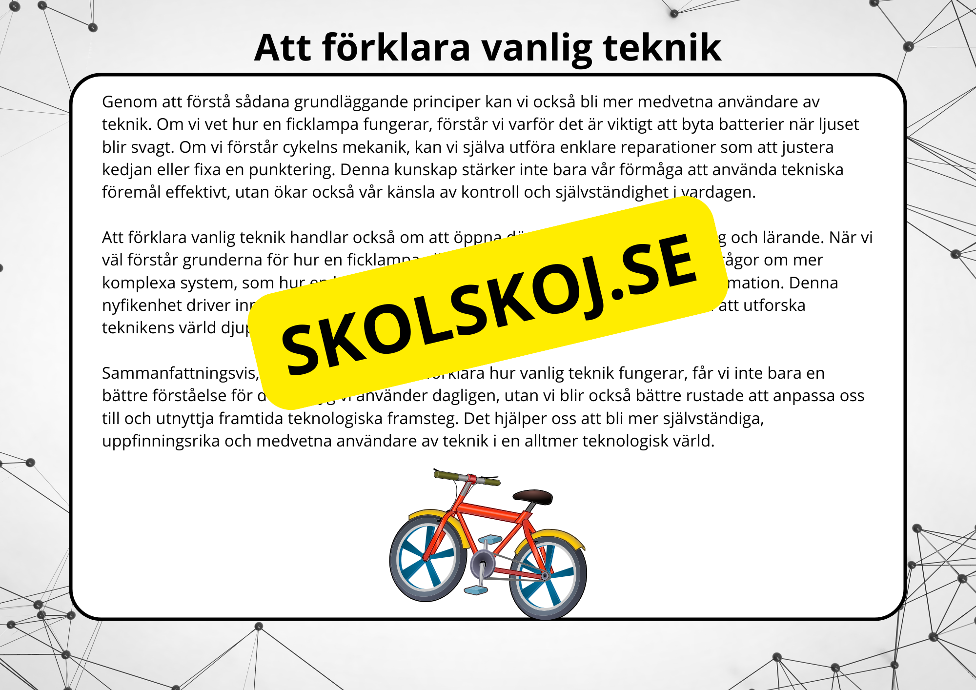 Teknikens värld - Interaktiv lektion (Blädderbok) - Årskurs 4 - 6