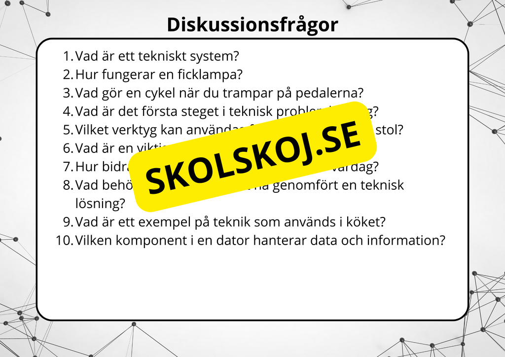 Teknikens värld - Interaktiv lektion (Blädderbok) - Årskurs 4 - 6
