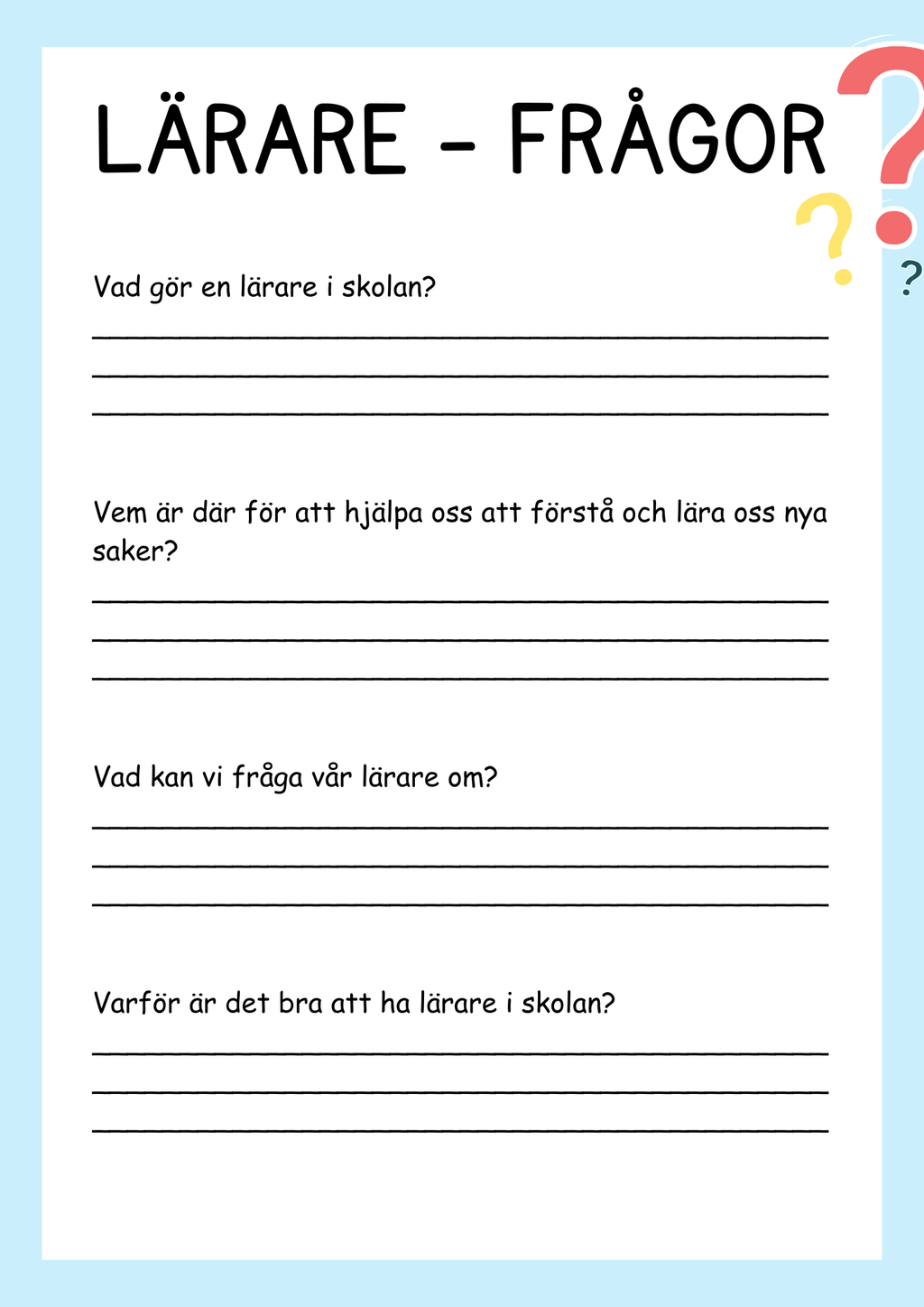Tema yrken