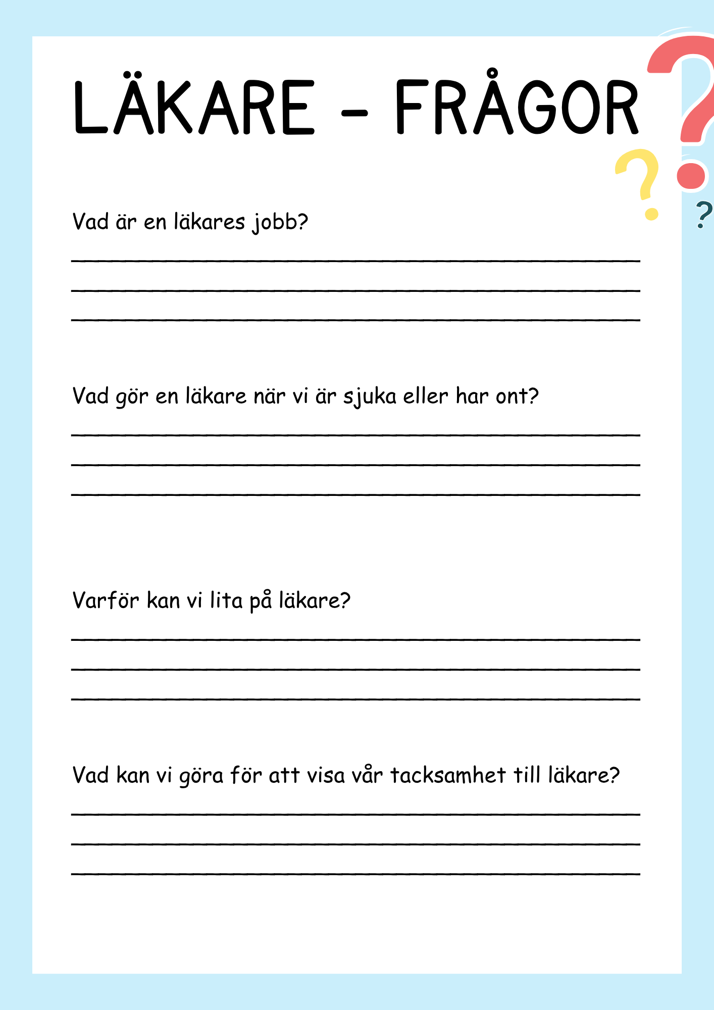 Tema yrken