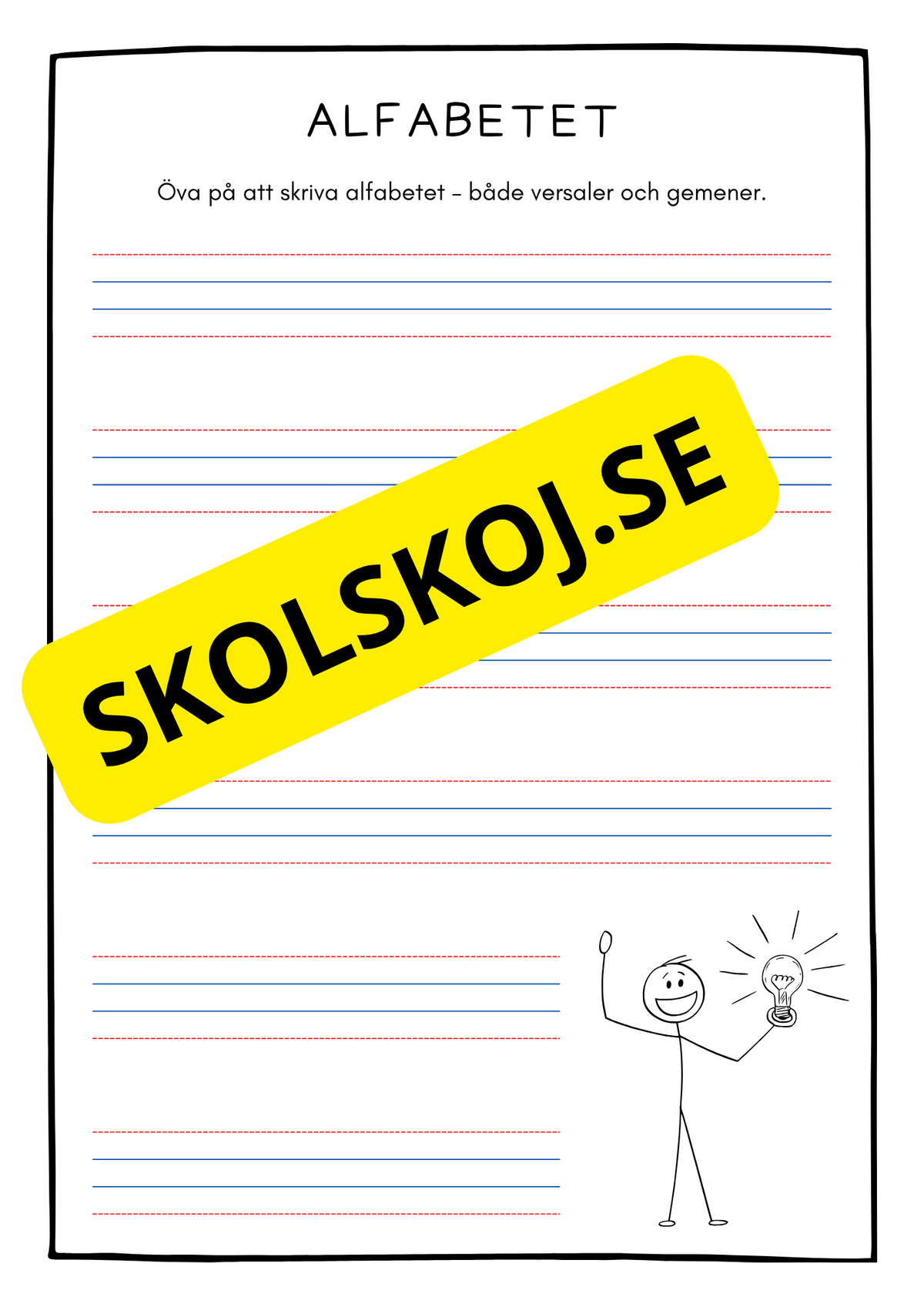 Tillbaka till skolan - Årskurs 1 - 2