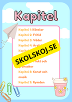 Tillbaka till skolan - Åk 1 - 3