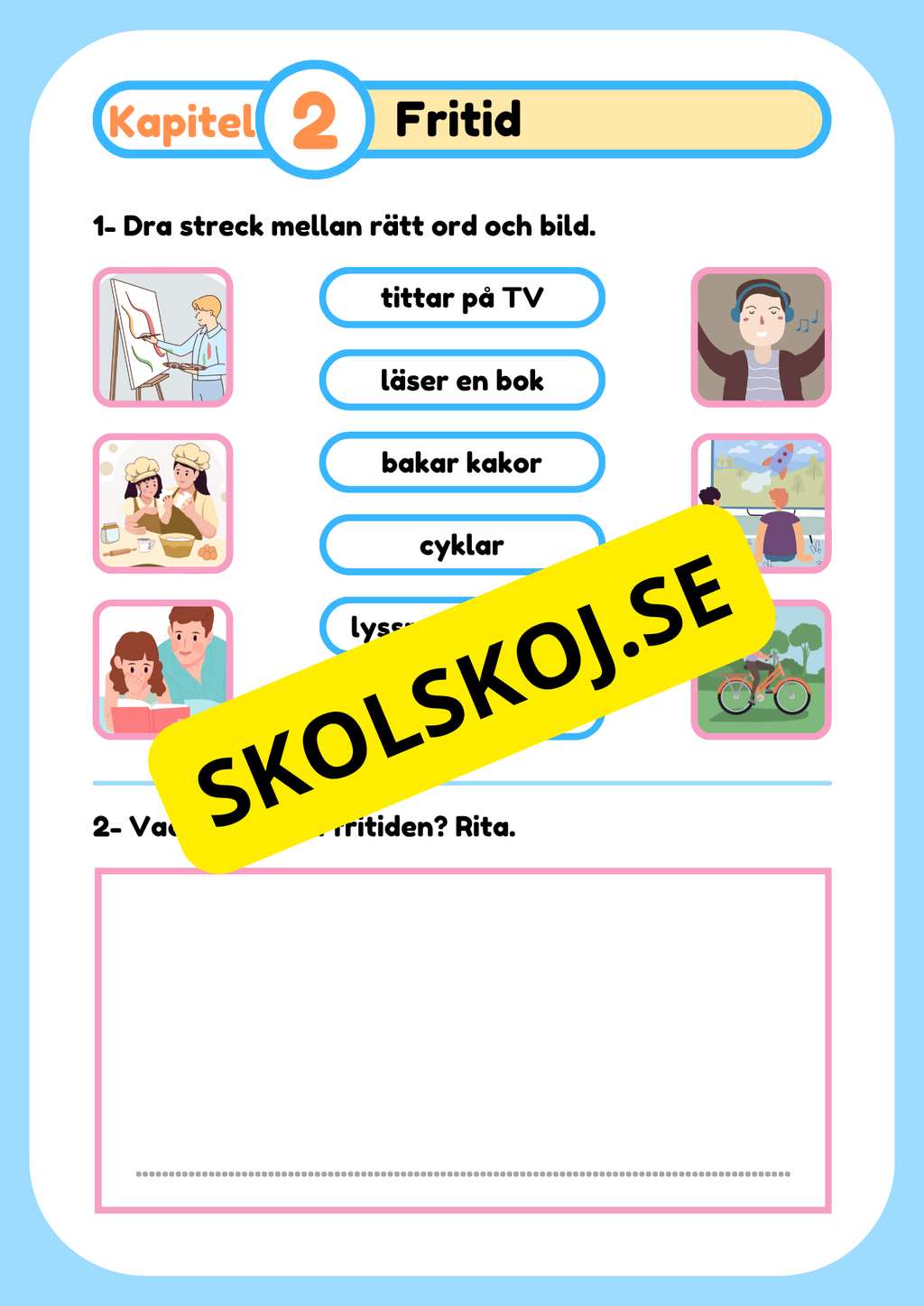 Tillbaka till skolan - Åk 1 - 3