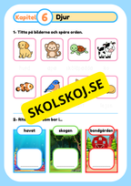 Tillbaka till skolan - Åk 1 - 3