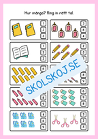 Tillsammans lär vi siffrorna 1 - 10
