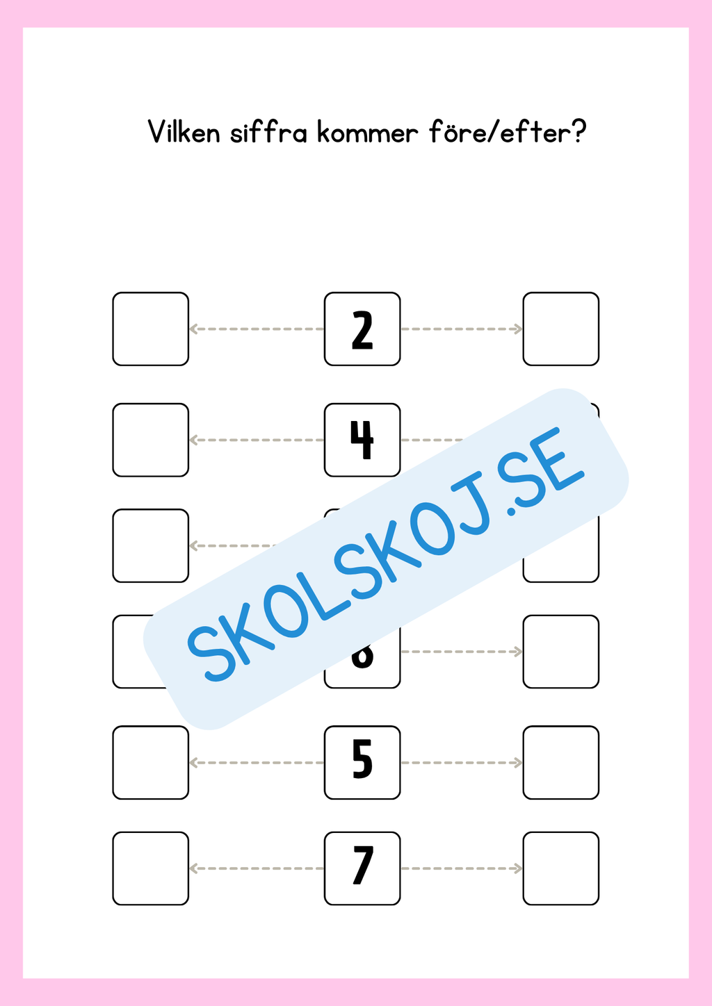 Tillsammans lär vi siffrorna 1 - 10