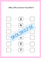 Tillsammans lär vi siffrorna 1 - 10