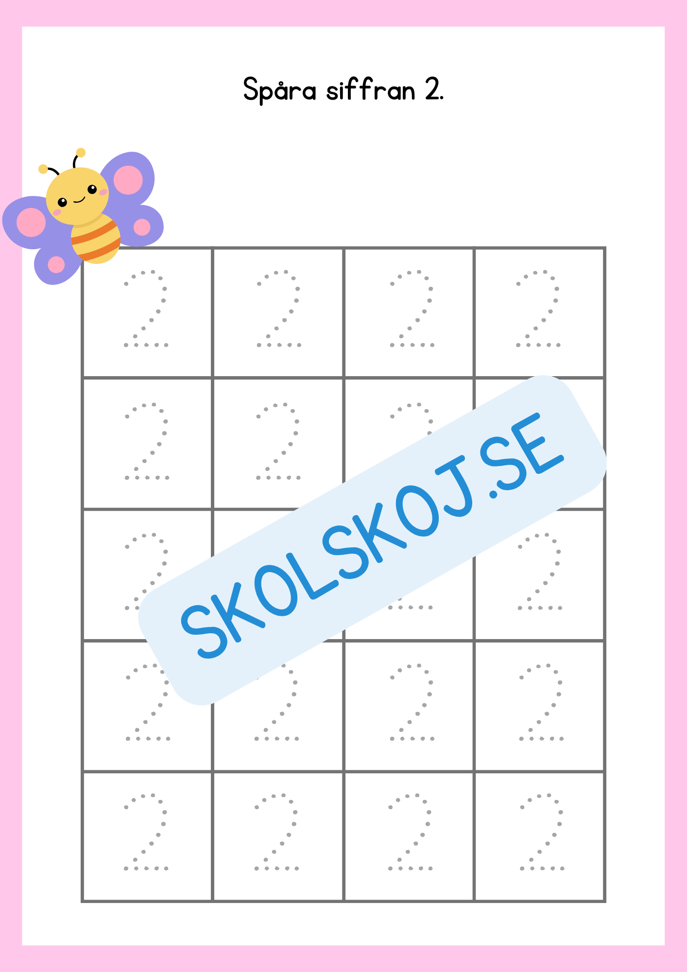 Tillsammans lär vi siffrorna 1 - 10