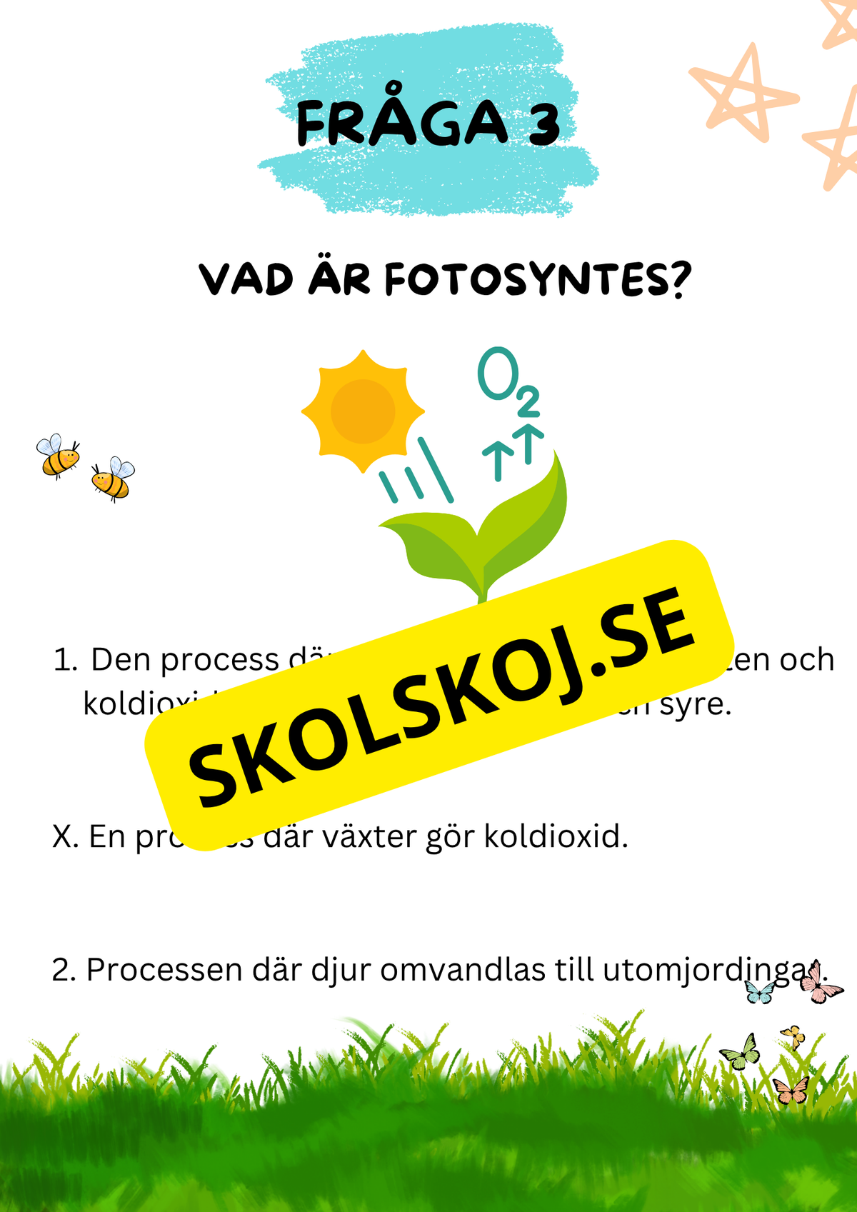Tipspromenad - Årskurs 5 - Skolstart