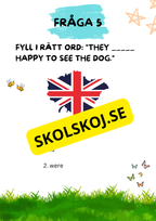 Tipspromenad - Årskurs 5 - Skolstart