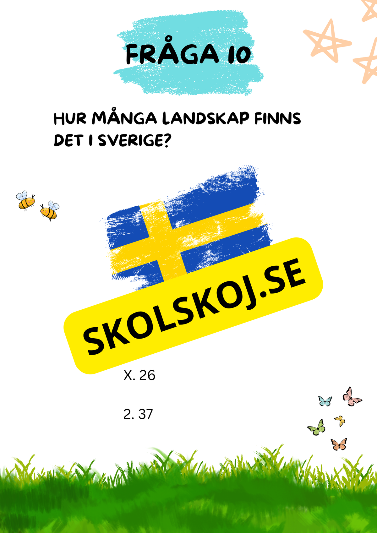 Tipspromenad - Årskurs 5 - Skolstart