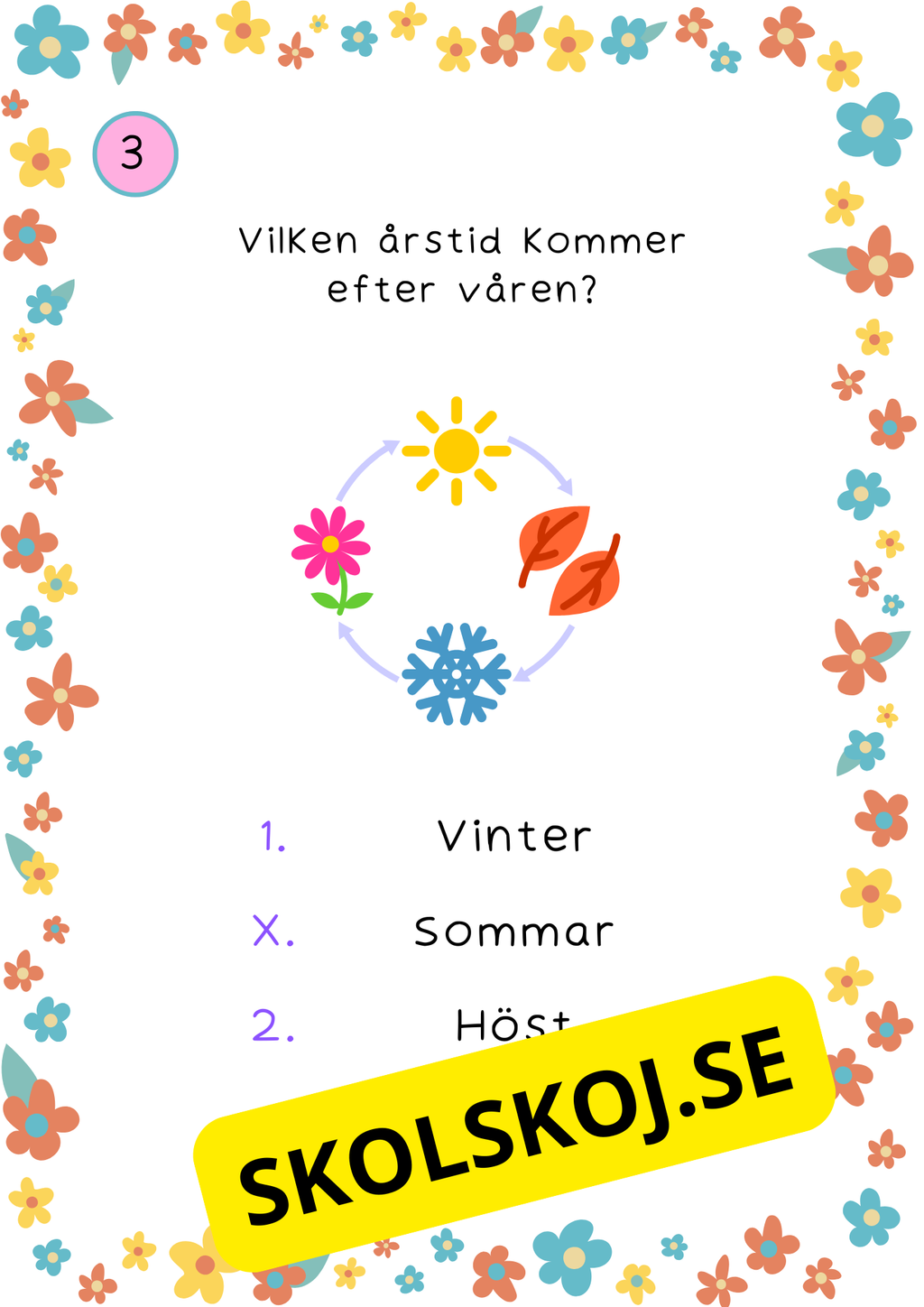 Tipspromenad - Vår