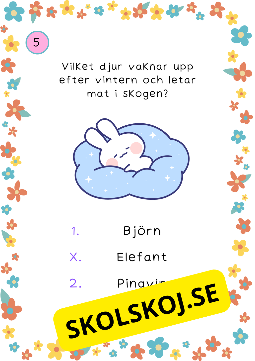 Tipspromenad - Vår