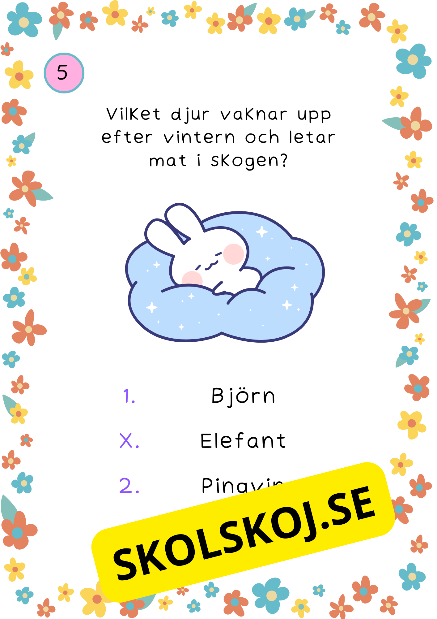 Tipspromenad - Vår