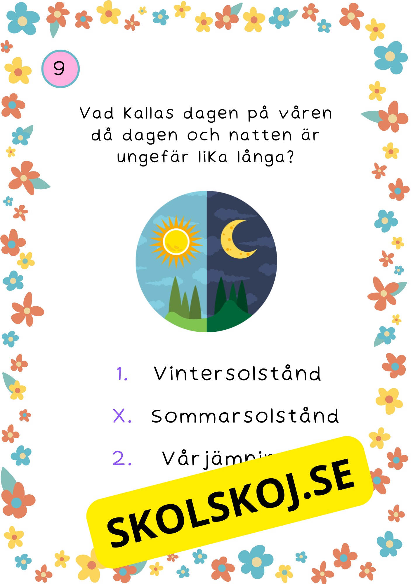 Tipspromenad - Vår