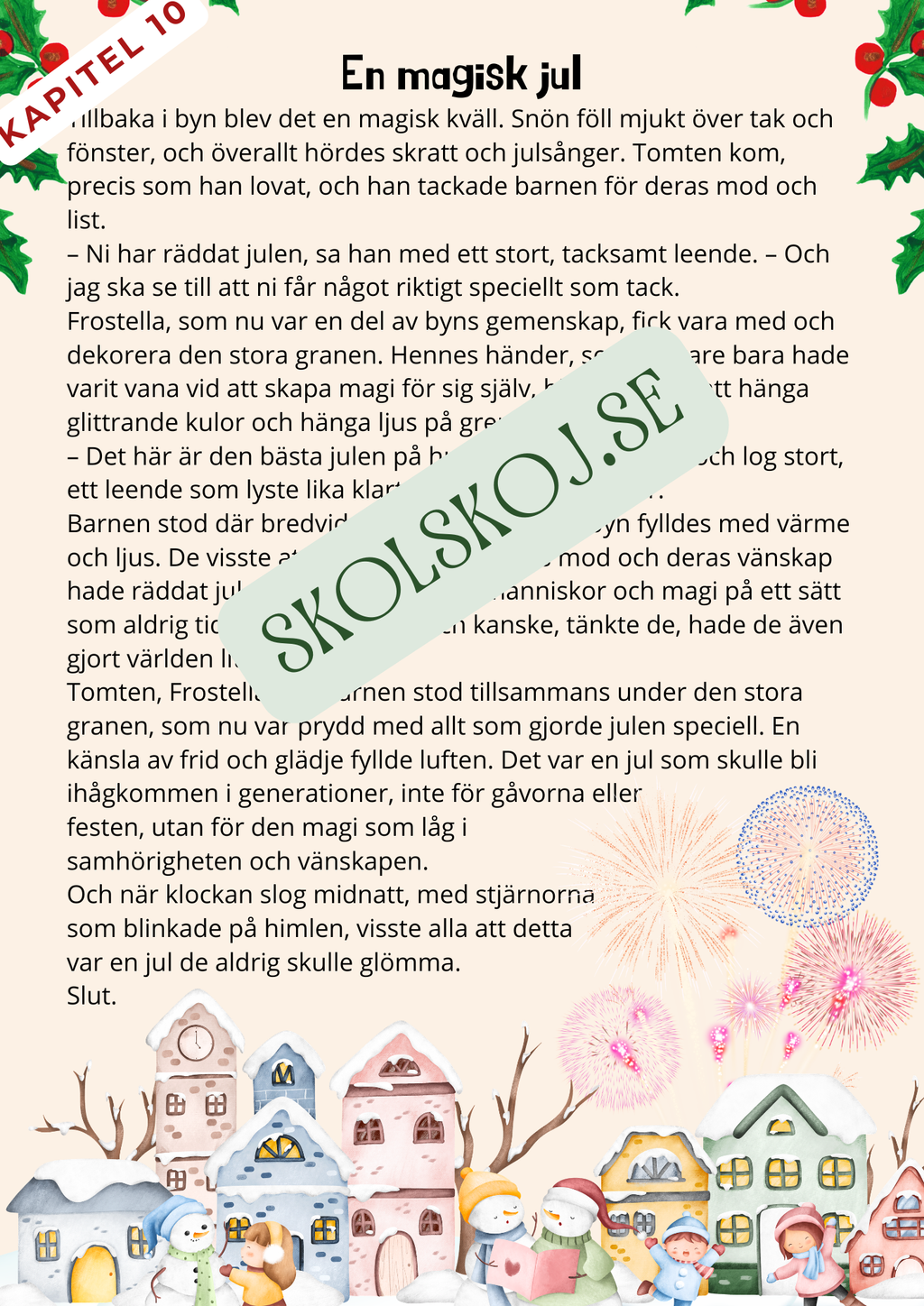 Tomtesäcken och julens hemlighet