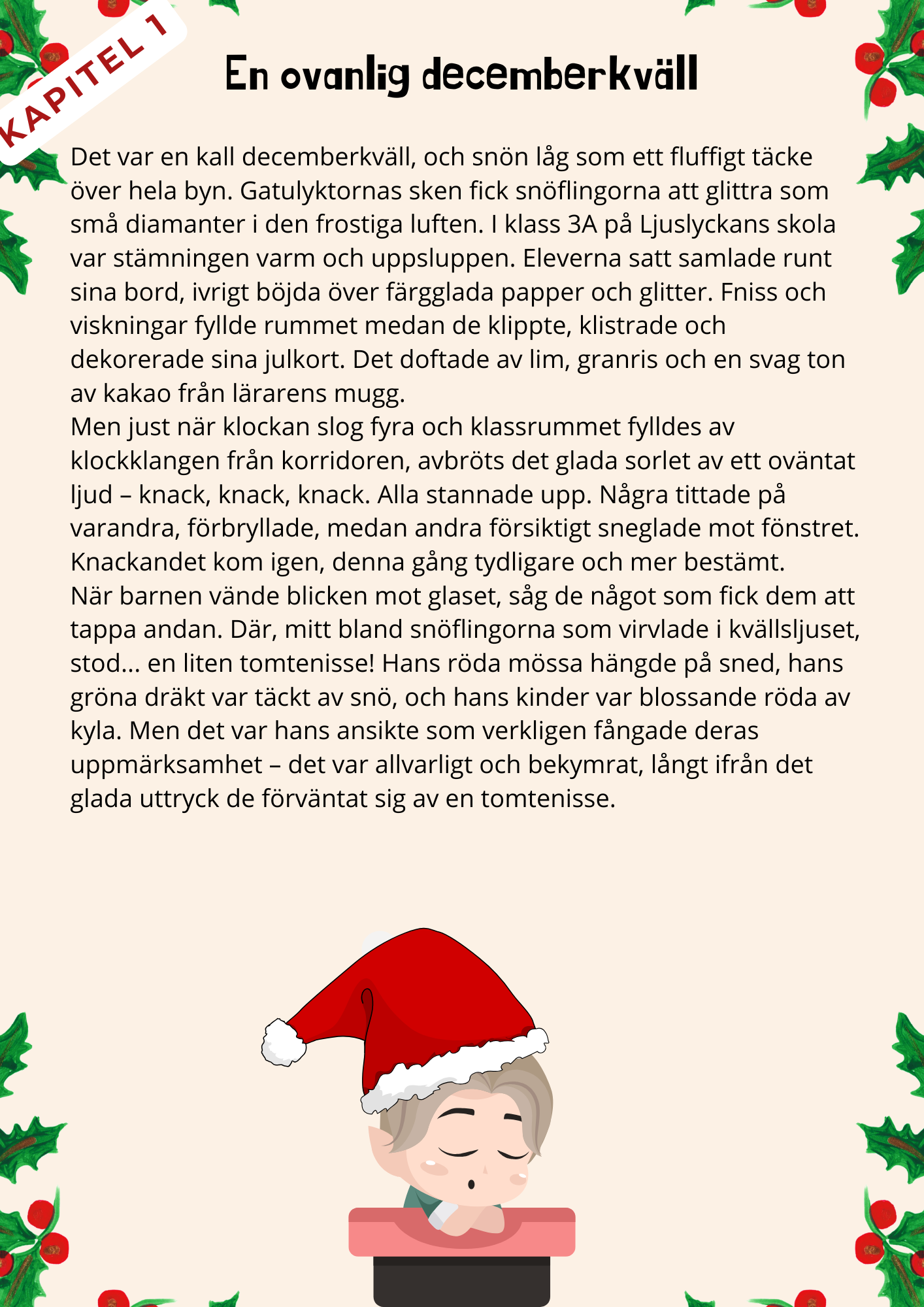 Tomtesäcken och julens hemlighet