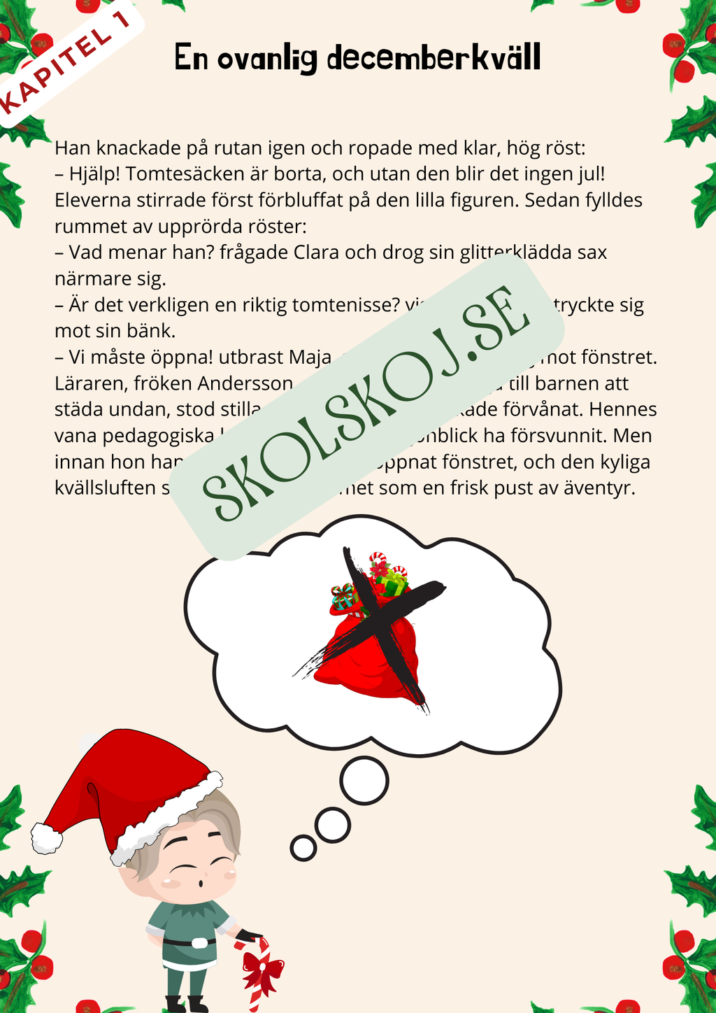 Tomtesäcken och julens hemlighet