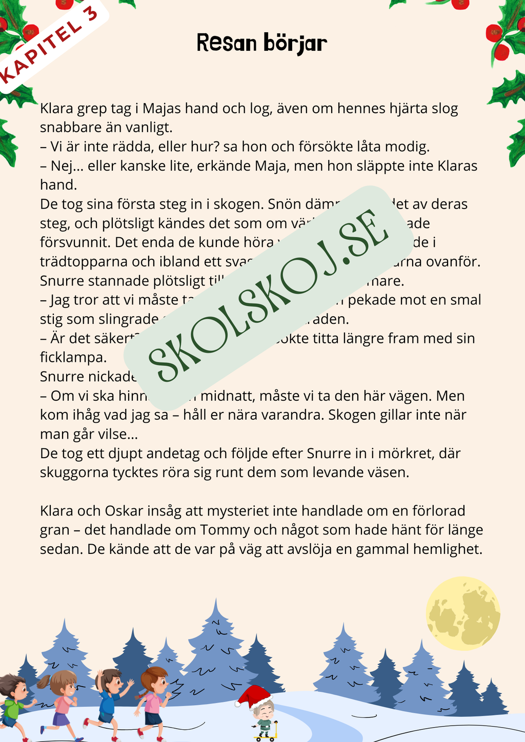 Tomtesäcken och julens hemlighet
