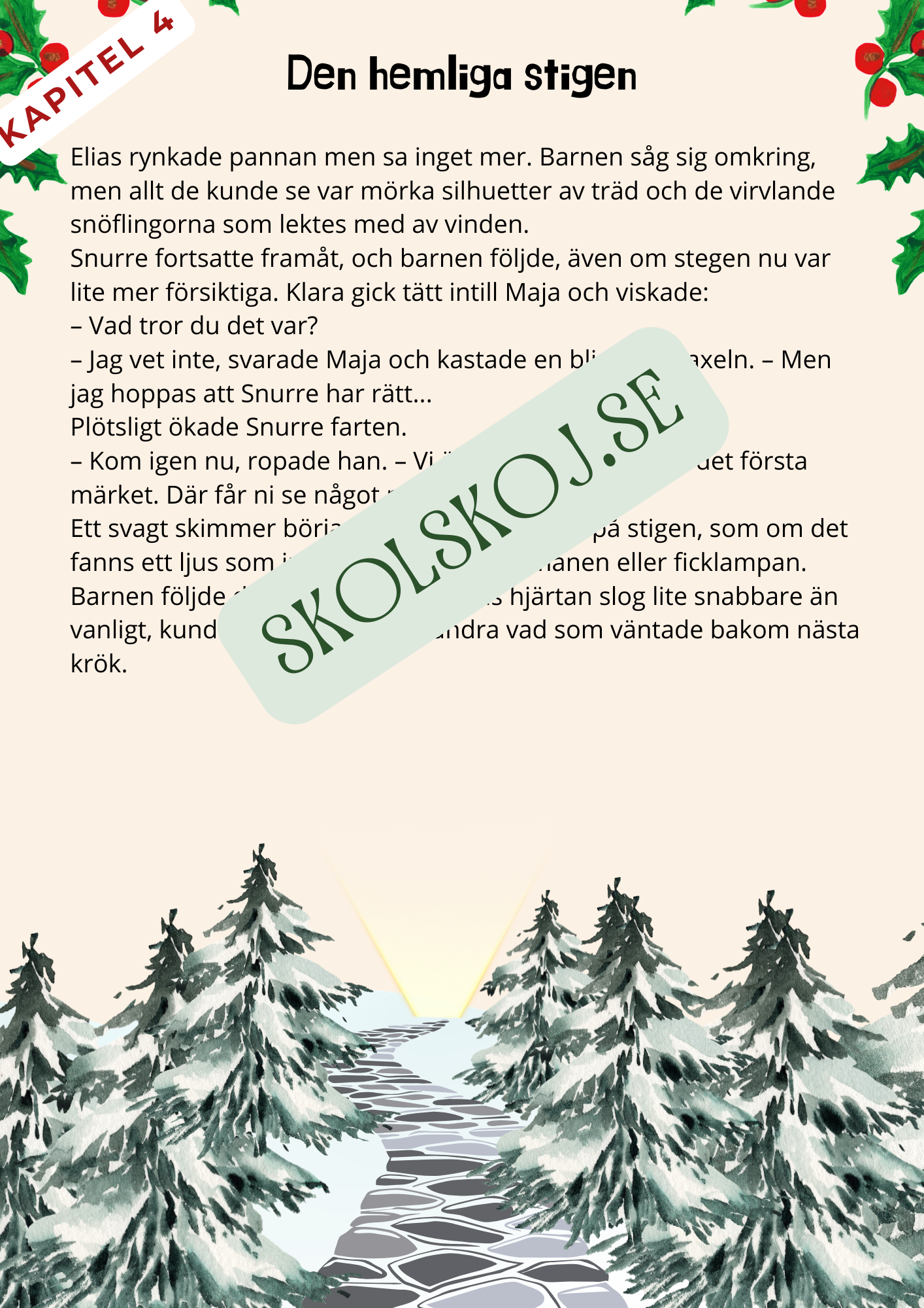 Tomtesäcken och julens hemlighet