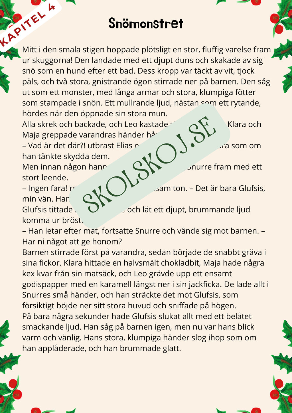 Tomtesäcken och julens hemlighet