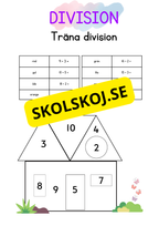 Träna division - Häfte