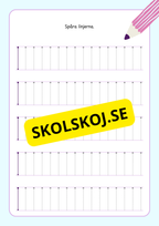 Träna finmotorik - Förskola - Årskurs 3