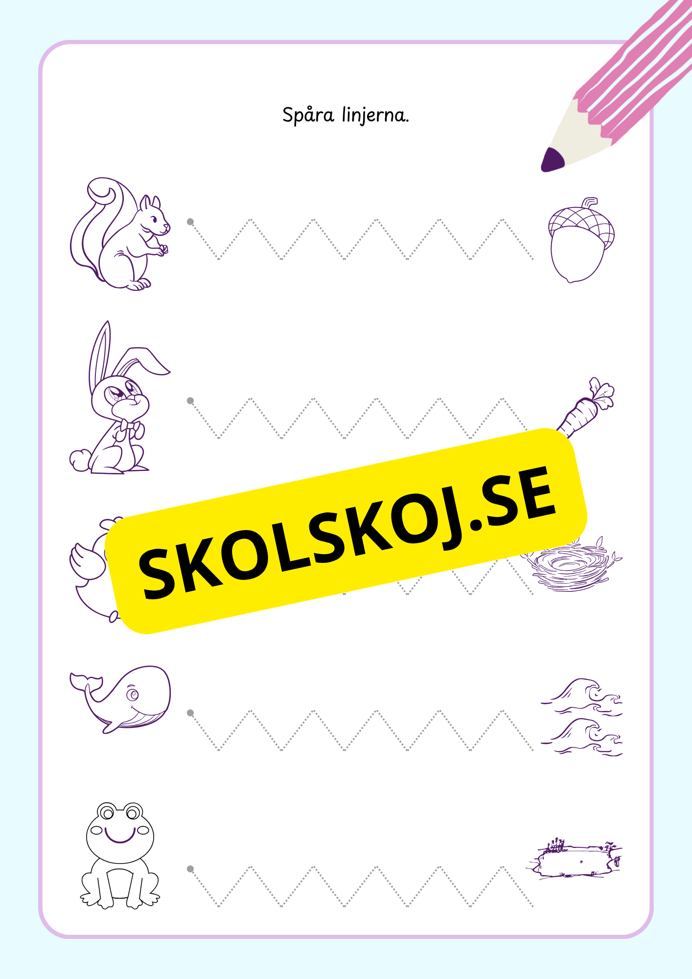 Träna finmotorik - Förskola - Årskurs 3