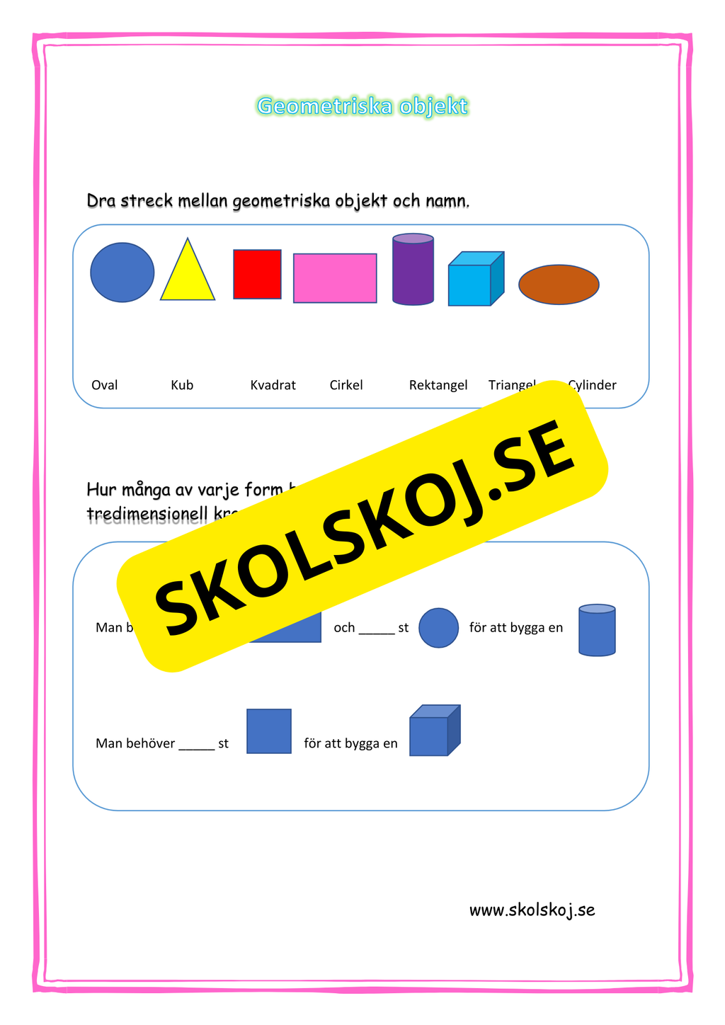 Nationella provet geometri statistik