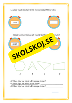 Nationella prov - Matematik - Årskurs 6