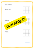Nationella prov - Matematik - Årskurs 6
