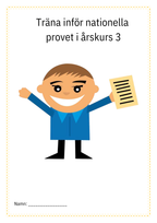 Träna inför nationella  provet i årskurs 3