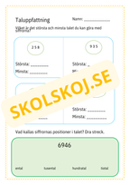 Träna inför nationella  provet i årskurs 3