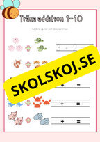 Träna matematik - Förskoleklass - Årskurs 1