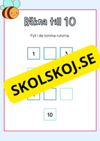 Träna matematik - Förskoleklass - Årskurs 1