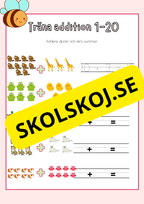 Träna matematik - Förskoleklass - Årskurs 1