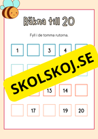 Träna matematik - Förskoleklass - Årskurs 1