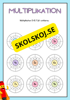 Träna multiplikation - Häfte