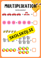 Träna multiplikation