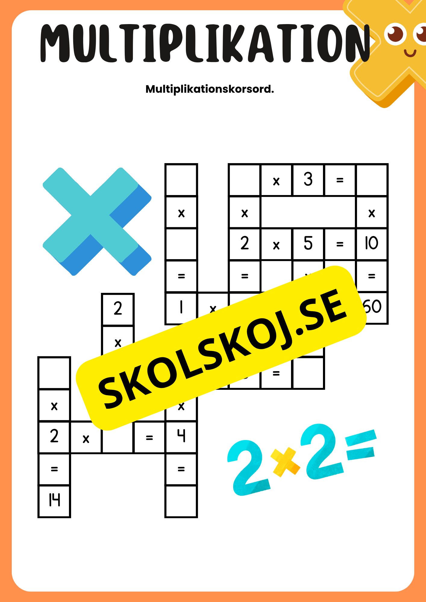 Träna multiplikation