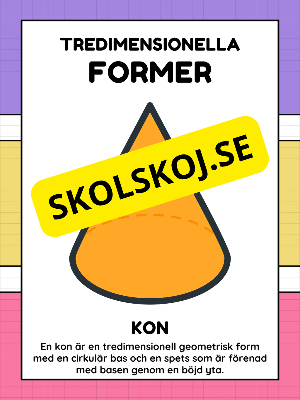 Tredimensionella kroppar/former