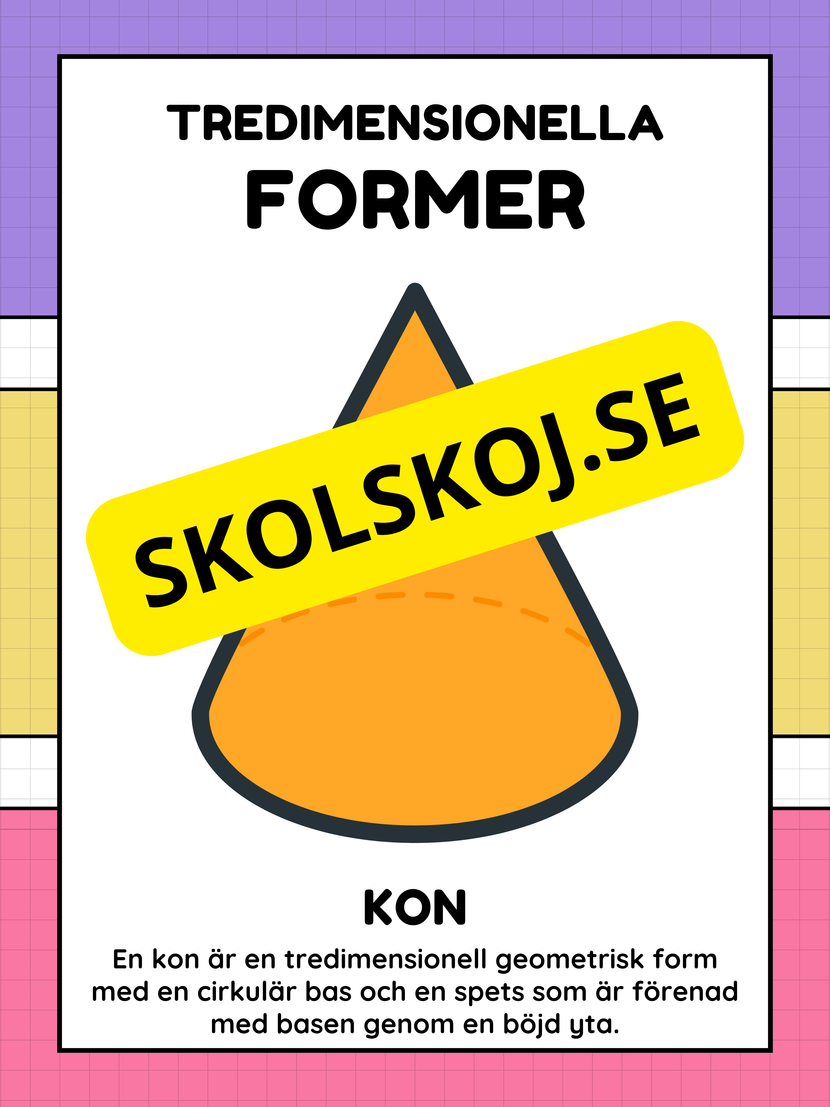 Tredimensionella kroppar/former