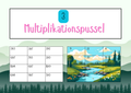 Tre multiplikationspussel