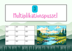 Tre multiplikationspussel