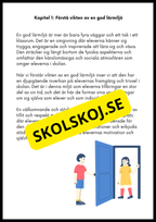 Trivsel, tillväxt och lärande - Häfte